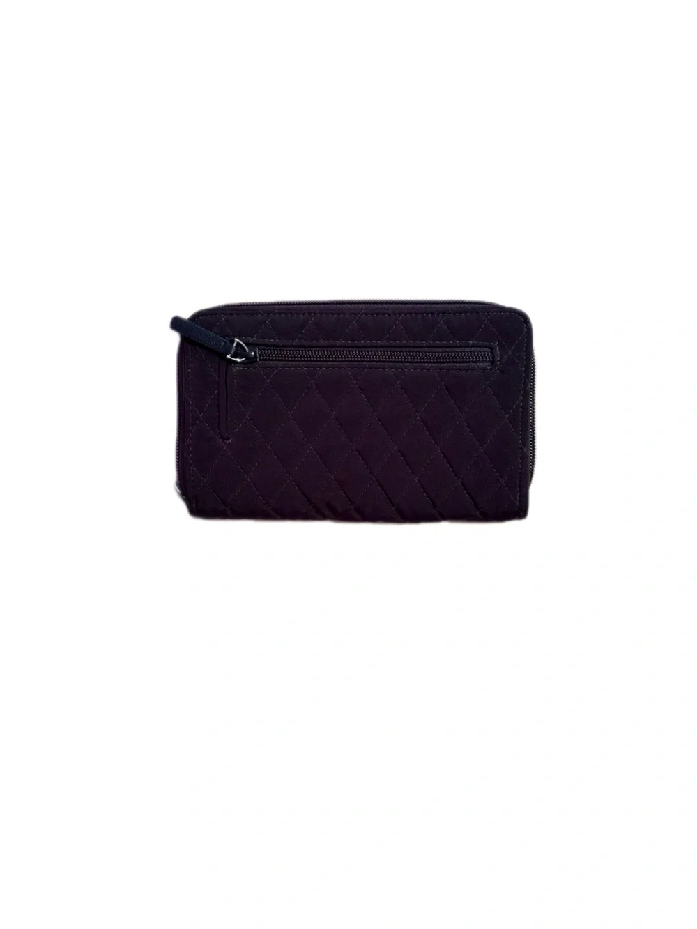 Vera Bradley Classic Black Turnlock Quilted Travel Wallet, RFID Protection,l - Picture 2 of 8